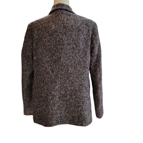 Ann Freedberg Jacket Womens Size 10 Alpaca Madeleine Tweed Lined Gray $490 - Picture 2 of 10